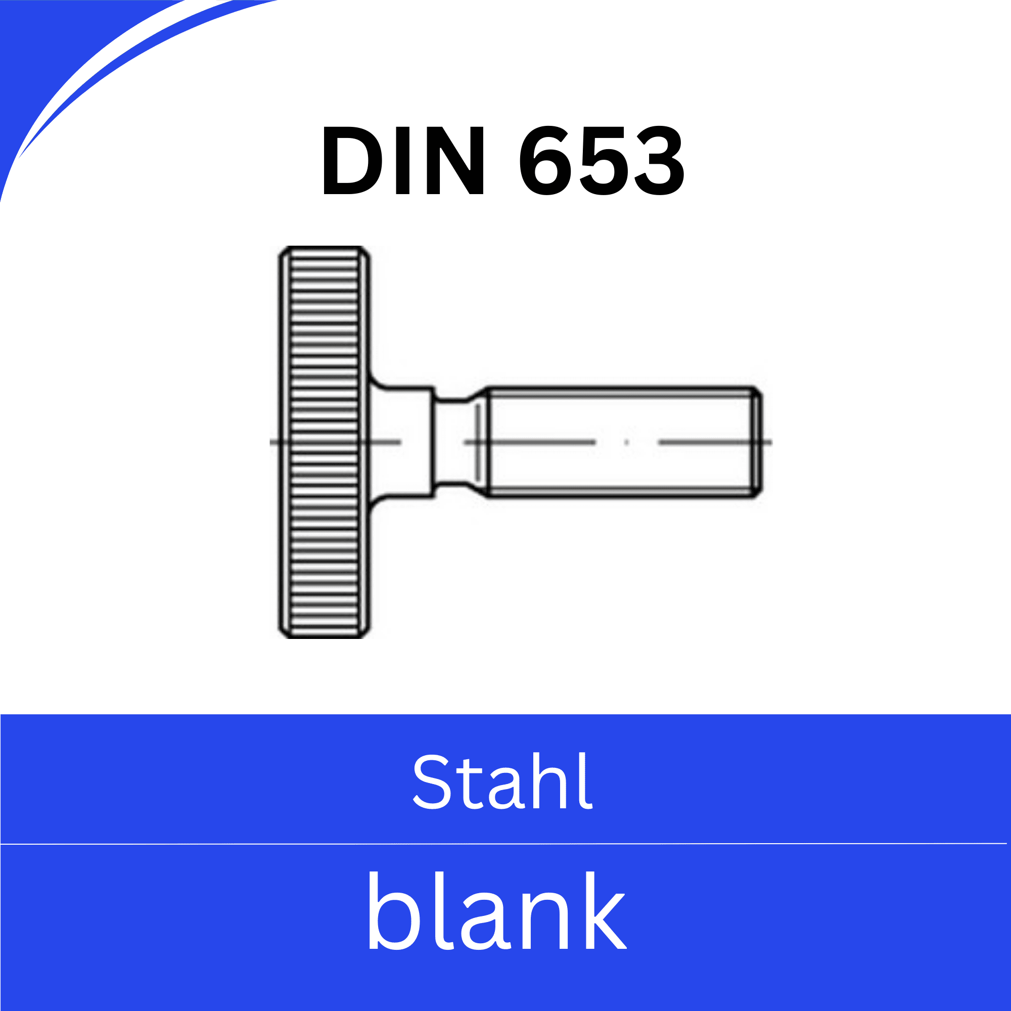 Bild für Kategorie ➤ Kategorie: DIN 653 Stahl (blank)